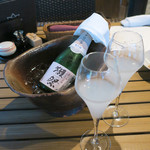 恵比寿 箸庵 - 獺祭スパークリング