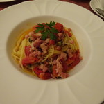 メインのパスタ。