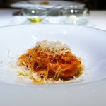 T.N - トマトソースと24カ月熟成パルミジャーノチーズの
　シンプルなスパゲティーニ