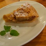 パイ ホリック - 別注文したアップルタルト。生地がザクザクで美味しい～！