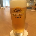 太閤うどん - Aug2016 一番搾りプレミアム５００円