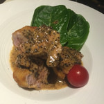 島之内 一陽 - 豚ヘレカツ豆鼓クリーム