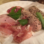 らんぷ亭 - お肉盛り合わせ