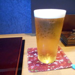 平花とんぼ - 先ずはビール