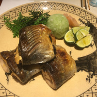 島之内 一陽 - 新秋刀魚と松茸の挟み焼き