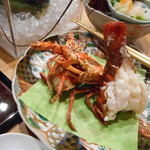 平花とんぼ - 伊勢海老の鬼殻焼き