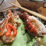 平花とんぼ - 伊勢海老の鬼殻焼き