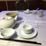 大榮華酒樓 - 飲茶のテーブルセット
