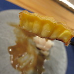 裕の輪 - トウモロコシのカットがお上手