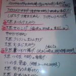 こいで - 店主が山で採ってきたものメニュー