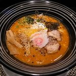 菜心庵 - 胡麻味噌バター麺