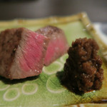 京松蘭はなれ - 山わさびでいただきます