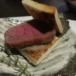 京松蘭はなれ - ヘレのサツサンド