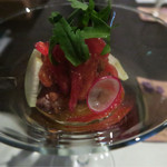 京松蘭はなれ - ジュレ仕立ての？？
      多分カイノミの藁焼き(笑)