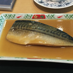 寿松庵 - 2016年9月。さば味噌定食のさば味噌。ふわふわ。