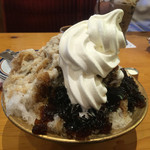 コメダ珈琲店 - コーヒーミルク&ソフト氷（手作りコーヒーゼリー添え）８３０円