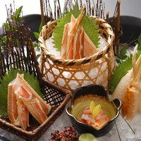蟹のお造り盛合せ