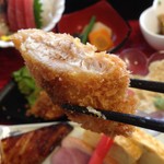 和風れすとらん 桃川 - まぐろカツ