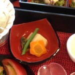 和風れすとらん 桃川 - 綺麗な盛り付けだ