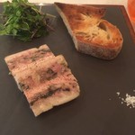 ルグドゥノム ブション リヨネ - 2016.07
      豚足と鴨のフォアグラのテリーヌ