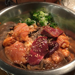 炭火焼肉ホルモン 徳臓 - 2016.9. 徳臓盛り（￥1590）