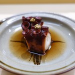 日本橋蛎殻町 すぎた - 蛸の柔らか煮、地辛子