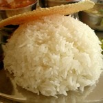鎌倉バワン - ご飯とパパド。