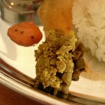 鎌倉バワン - チャツネとレンズ豆。