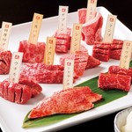 焼肉専科 肉の切り方 集会所 - 料理写真:当店自慢の１０種盛り