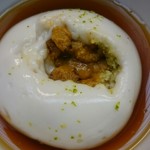 つる由 - 中には雲丹がたっぷり♡