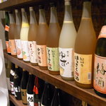 鶏ゆう - とにかくお酒の種類は豊富です！