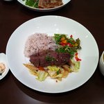 仙台黒毛和牛ステーキランチセット