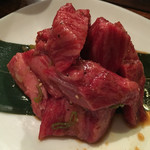 炭火焼肉 ぐら - これもお約束「牛のハラミ」！（2016.9）