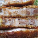 げんこつ亭 - ロースかつ　更にアップ