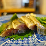 鮨銀 - 〆秋刀魚
