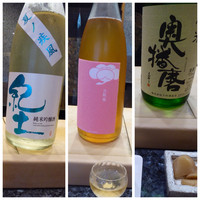 初音鮨 - 【６月の酒】紀土夏ノ疾風、純米吟醸 紀土梅鶴(梅酒) 、本播磨 純米 兵庫