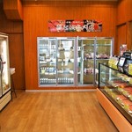 米沢牛 登起波 - 店内（1F 米沢牛専門の精肉店）
