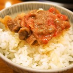 米沢牛 登起波 - すき焼き オンザライス