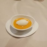 ロワゾー・パー・マツナガ - マンゴーソースのパンナコッタ