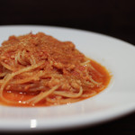 イタリアン アンド ワイン チャコール - 料理写真:魚介のラグーとローストパン粉掛けのトマトソース☆