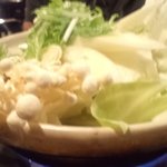 ぢどり屋 - とりしゃぶ鍋　1200円