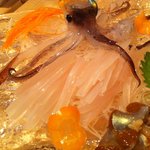 函館番屋ひとし - 活イカ（函館産）