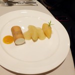 ロワゾー・パー・マツナガ - 桃とアプリコットのコンポート
