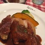 ビストロ・カフェ・ド・パリ - カジュアルランチ(若鶏モモ肉のロースト) \1,600(食べログクーポン利用)