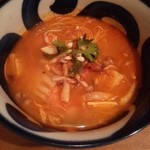 ラホツ - 三輪素麺のトムヤムクンにゅうめん（２０１６年訪問時）