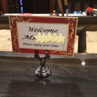 肉匠なか田 本店 - ウェルカムカードあり