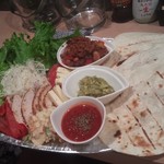 炭火天国 政清 裏路地編 - 誕生日用タコス