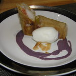 レストラン メルキュール - フルーツ梨・イチジクのパートブリュック
      2016.09.15
      包み焼き　＆桃のアイス