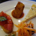 リストランテ シーヴァ - 一番上ポレンタ。