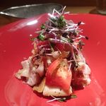 鈴しろ - (9/7)大山鶏とフルーツトマトのおろし和え